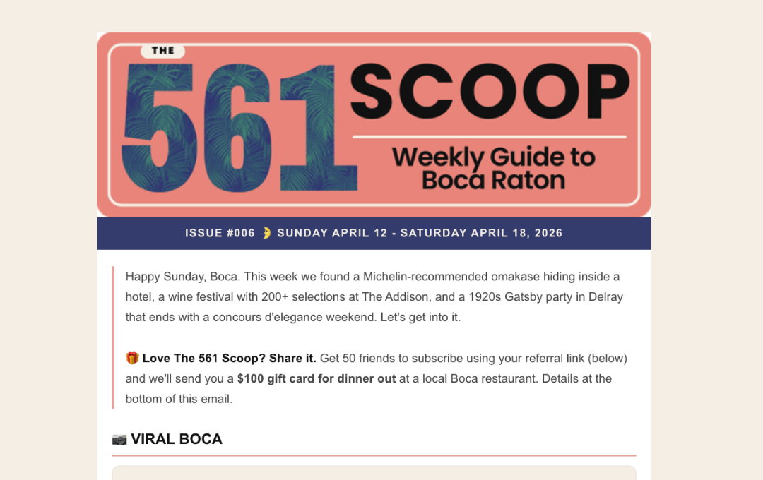 The Sunday Newsletter